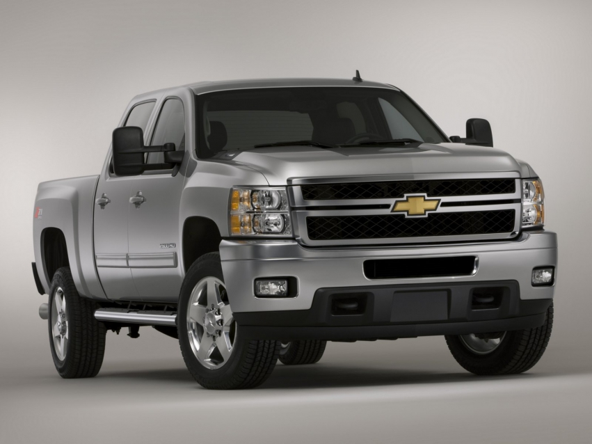 Авто обои Chevrolet Silverado Crew Cab Pickup 2010