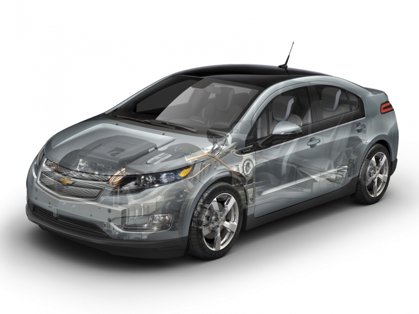 Авто обои Chevrolet Chevrolet Volt Production Show Car 2011