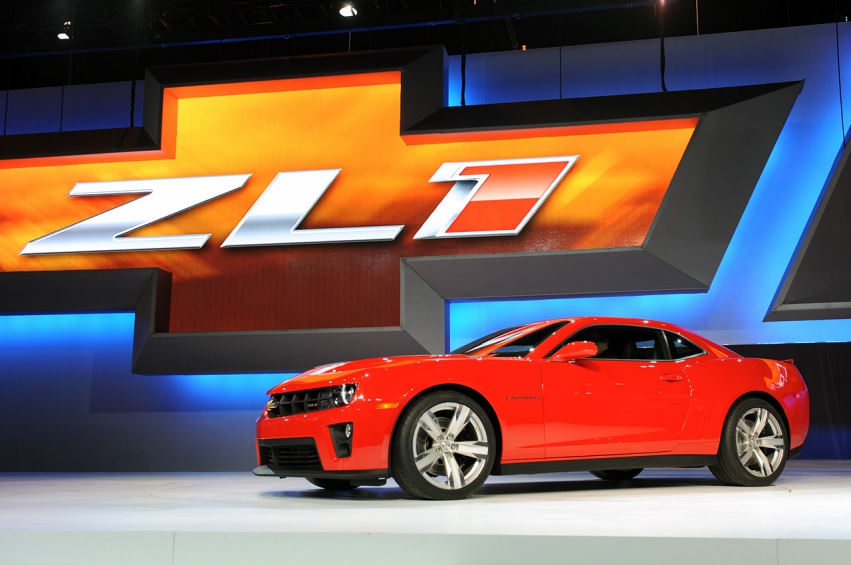 Авто обои Chevrolet Camaro zl1 2012