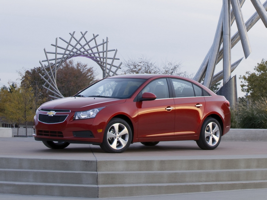 Авто обои Chevrolet Cruze Sedan 2010