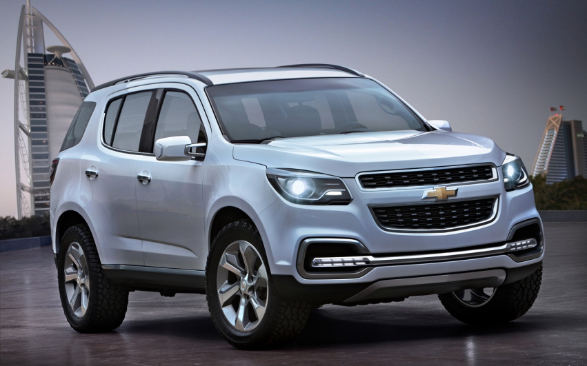 Авто обои Chevrolet Trailblaz 2013