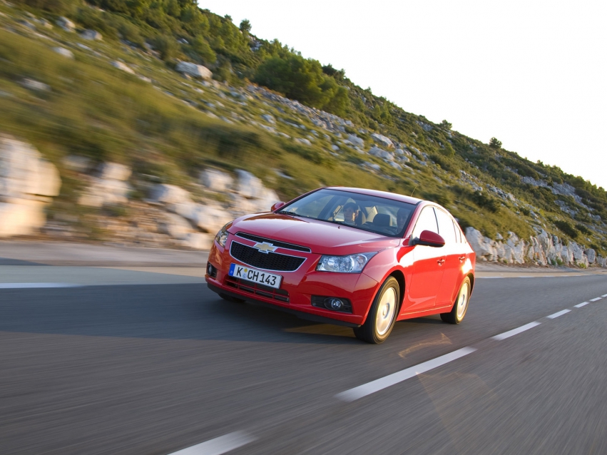 Авто обои Chevrolet Cruze Sedan 2010