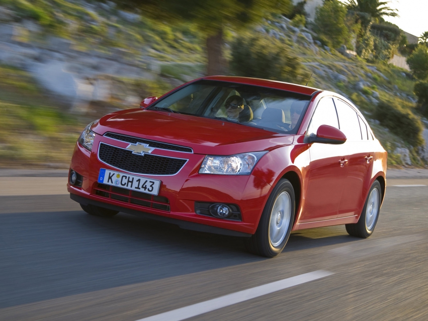 Авто обои Chevrolet Cruze Sedan 2010