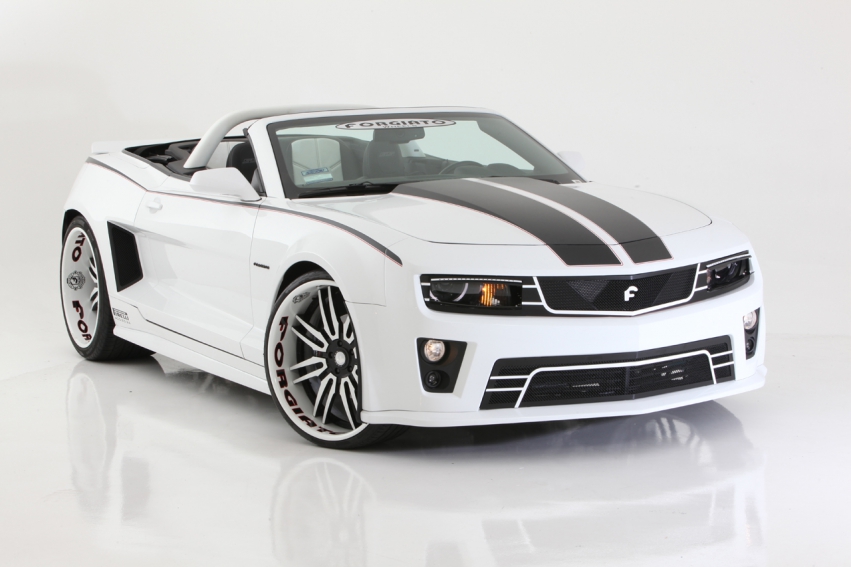 Авто обои Chevrolet Camaro Forgiato 2012