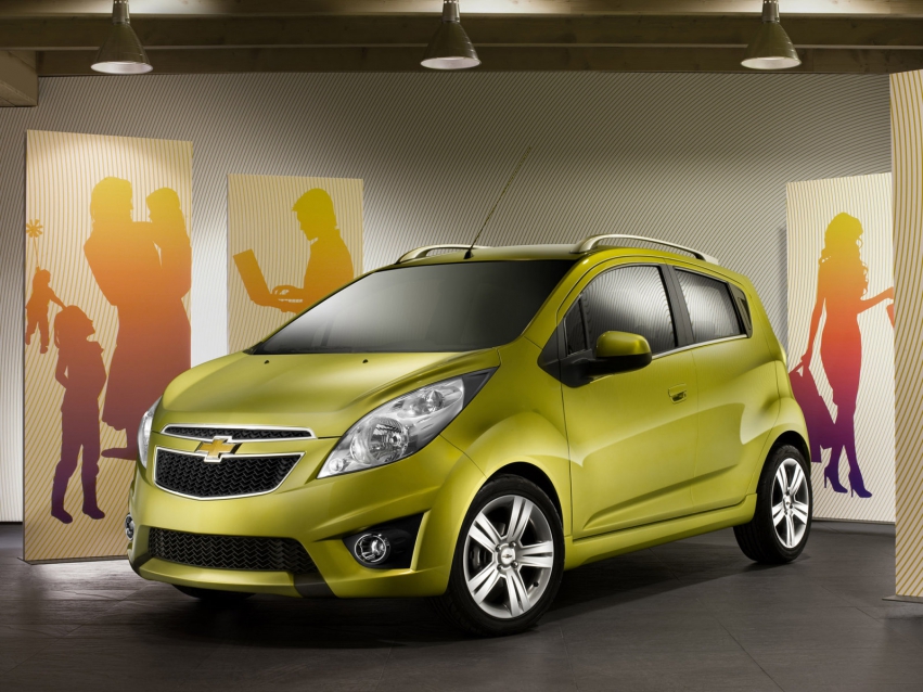 Авто обои Chevrolet Spark Hatchback 2010