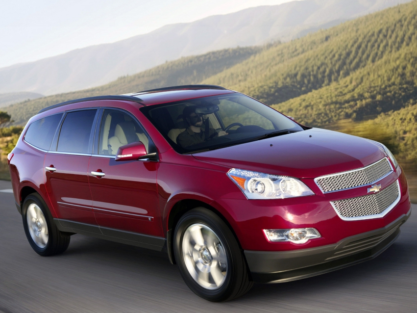 Авто обои Chevrolet Traverse 2009