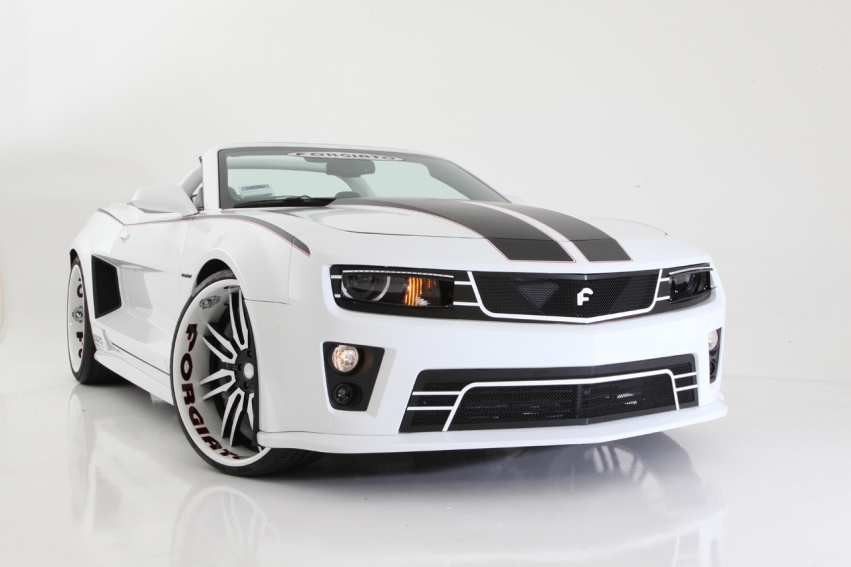 Авто обои Chevrolet Camaro Forgiato 2012