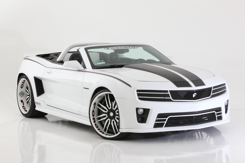 Авто обои Chevrolet Camaro Forgiato 2012