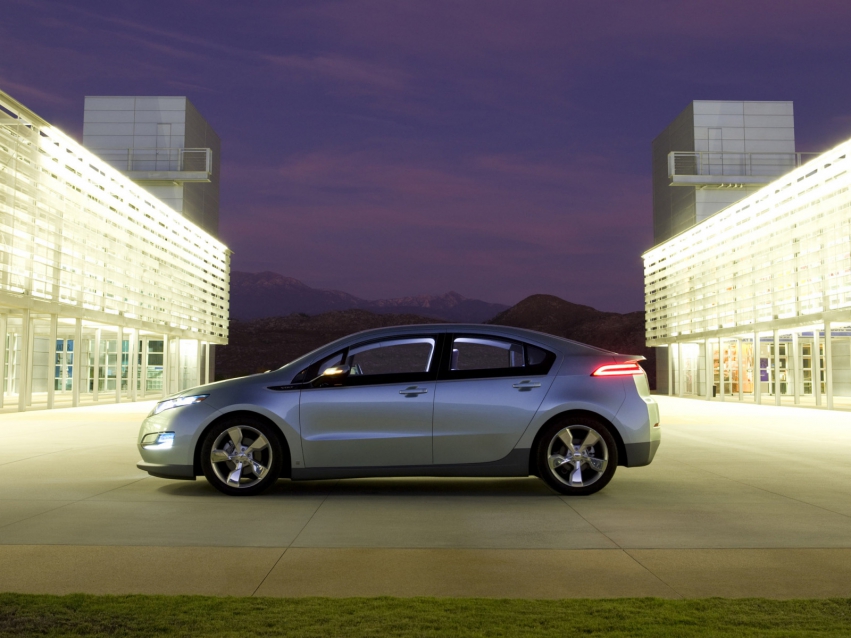 Авто обои Chevrolet Chevrolet Volt Production Show Car 2011