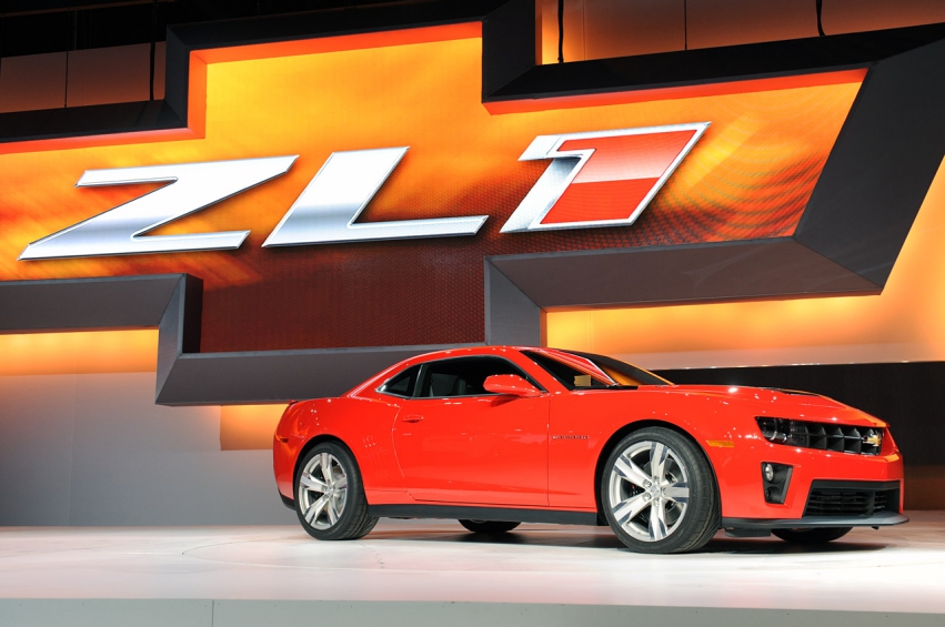 Авто обои Chevrolet Camaro zl1 2012