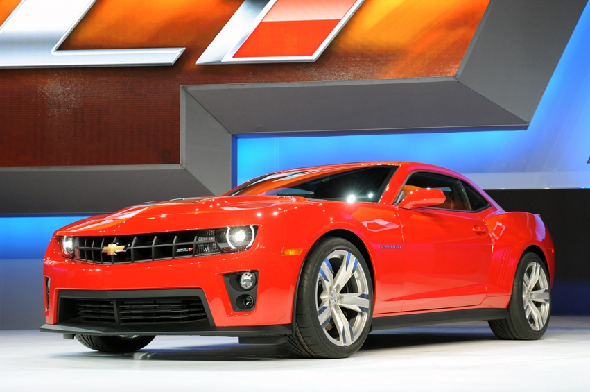 Авто обои Chevrolet Camaro zl1 2012