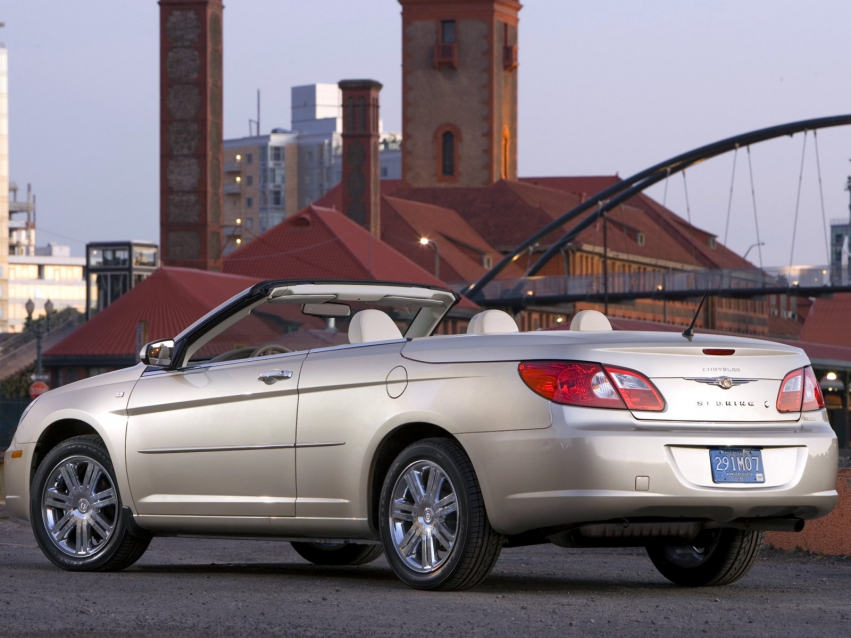 Авто обои Chrysler Sebring Convertible Cabriolet 2008-2011