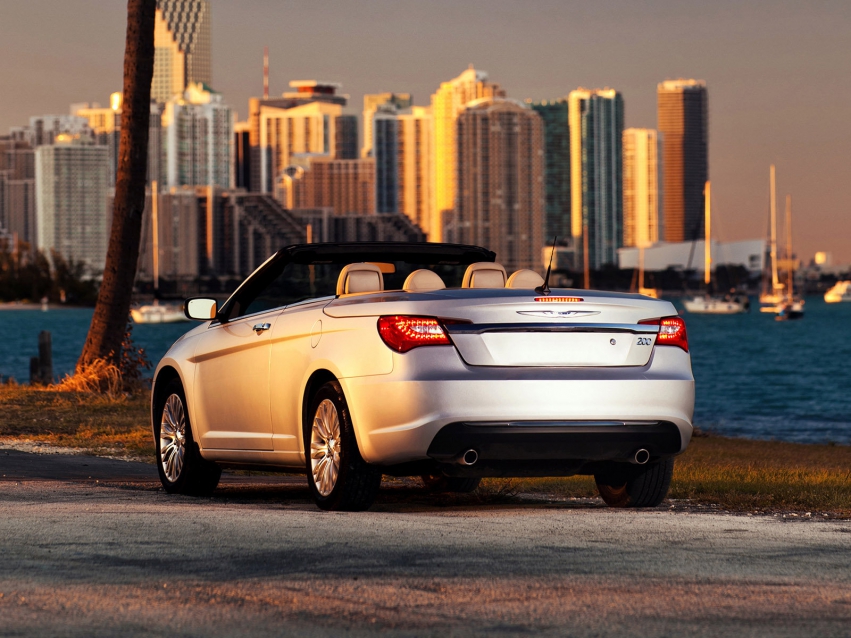 Авто обои Chrysler 200 Cabriolet 2011