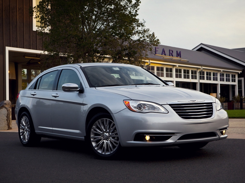 Авто обои Chrysler 200 Sedan 2010