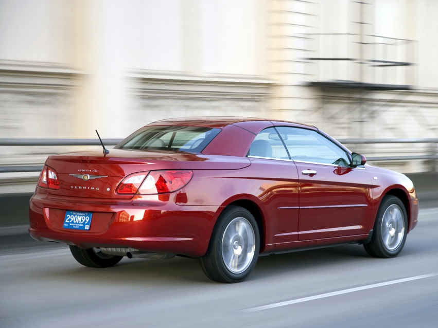 Авто обои Chrysler Sebring Convertible Cabriolet 2008-2011