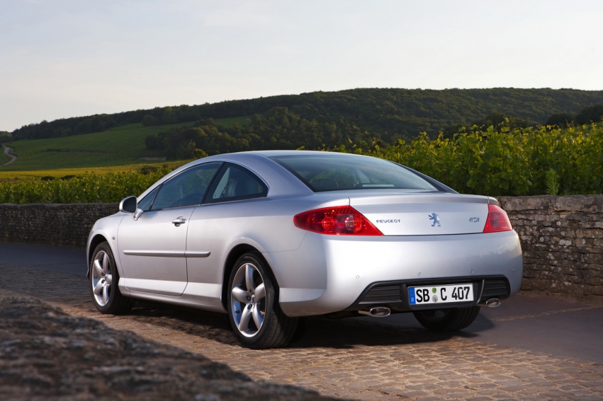 Авто обои Peugeot 407 Coupe  2010