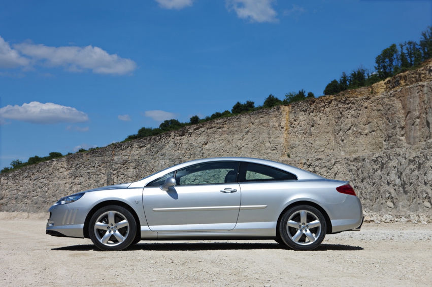 Авто обои Peugeot 407 Coupe  2010