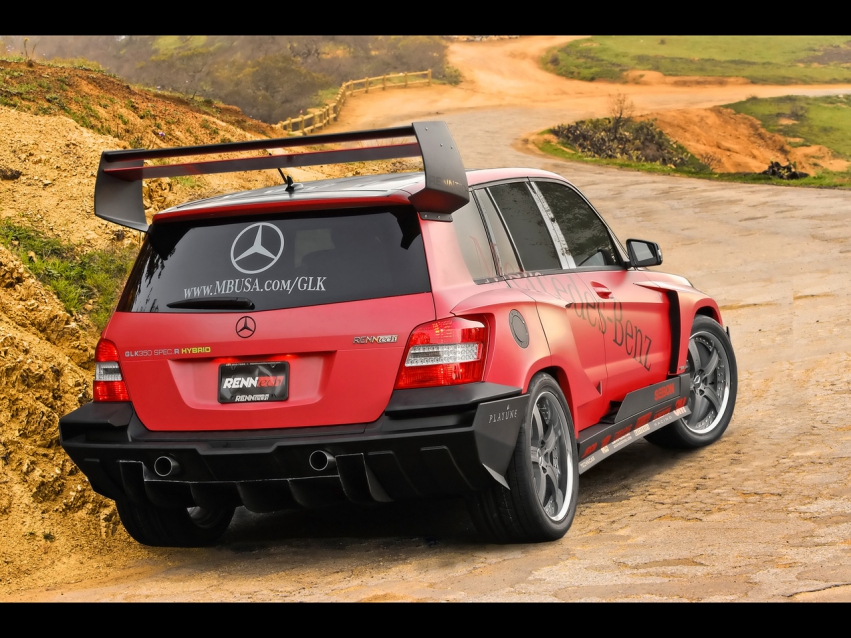 Авто обои Mercedes-Benz Mercedes-Benz GLK Pikes Peak Rally Racer by RENNtech 2008