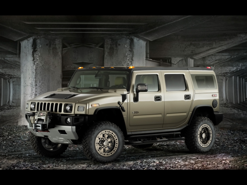 Авто обои Hummer 2007 Hummer H2 Safari Off Road