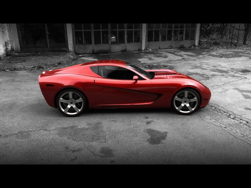 Авто обои Chevrolet Mallett Z03 2009