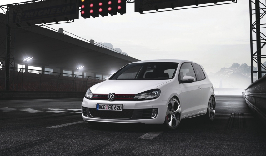 Авто обои Volkswagen Volkswagen GTI MK VI 2010