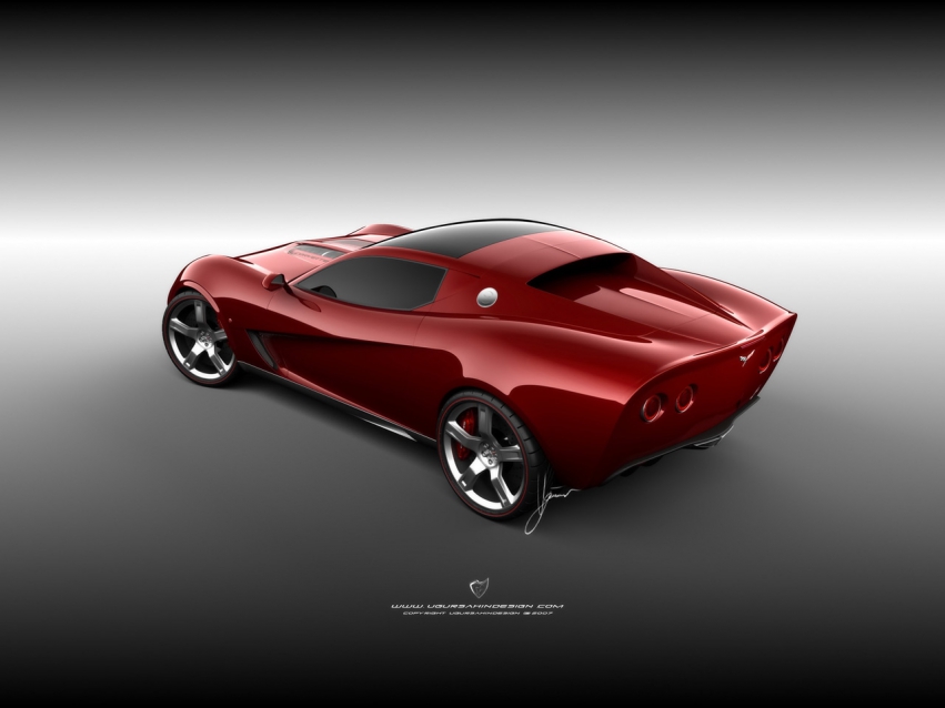 Авто обои Chevrolet 2009 Chevrolet Corvette Z03 Concept by Ugur Sahin Design
