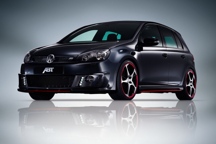 Авто обои Volkswagen Abt Golf VI GTI