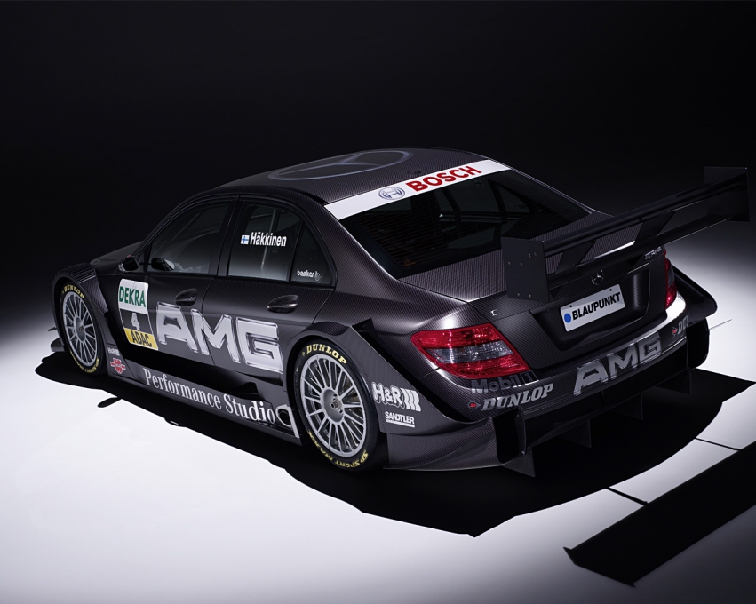 Авто обои Mercedes-Benz AMG Mercedes C Klasse DTM 2007