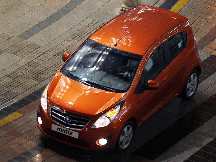 Авто обои Daewoo Matiz Hatchback 2009