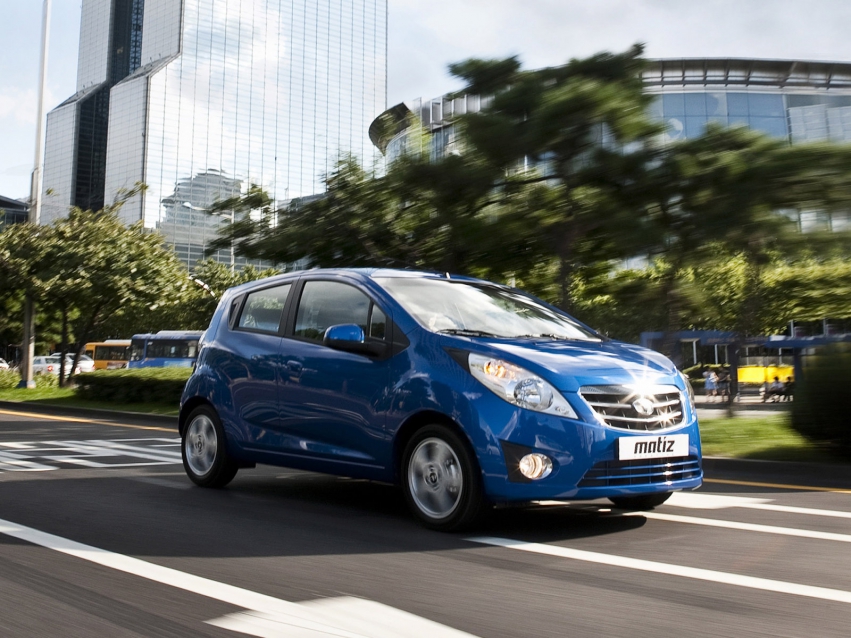 Авто обои Daewoo Matiz Hatchback 2009