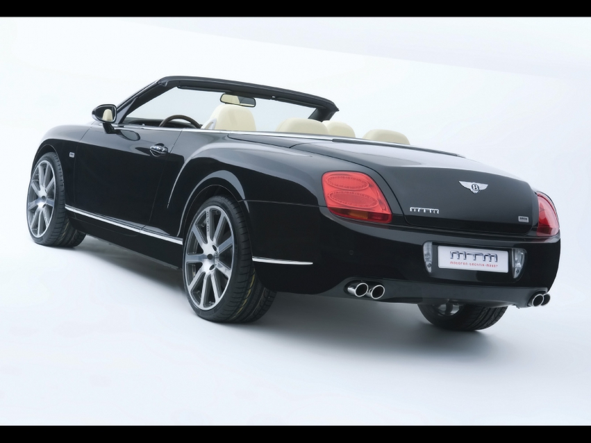 Авто обои Bentley 2007 MTM Bentley Continental GTC Birkin Edition