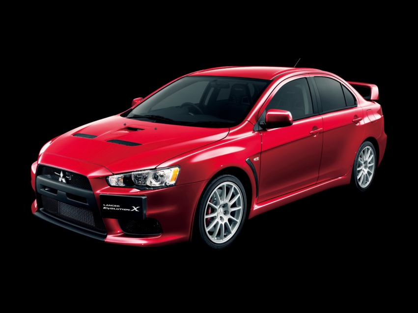 Авто обои Mitsubishi 2008 Mitsubishi Lancer Evolution X