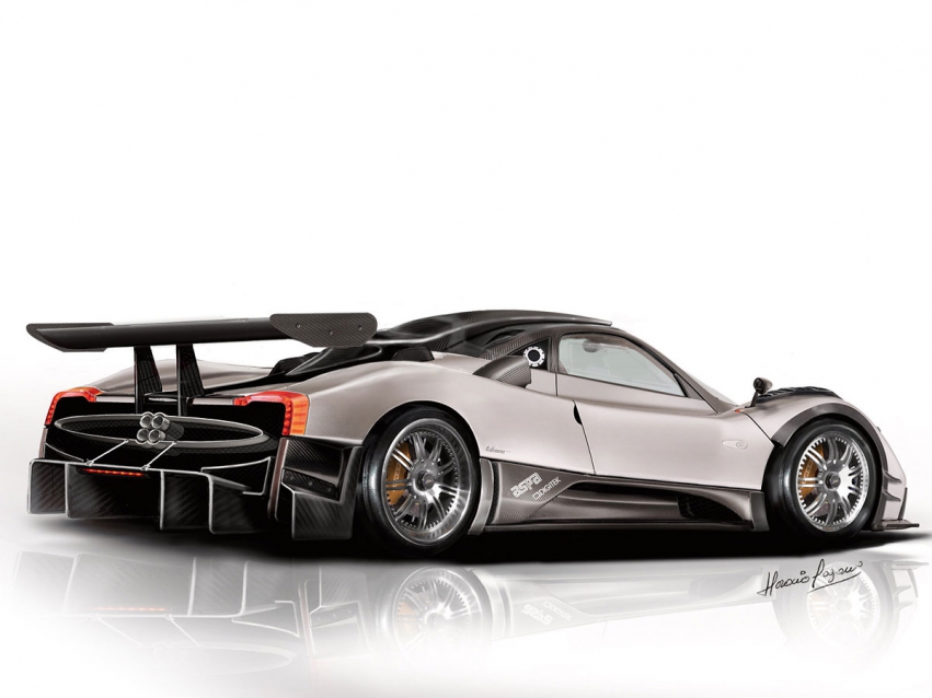 Авто обои Pagani 2008 Pagani Zonda R