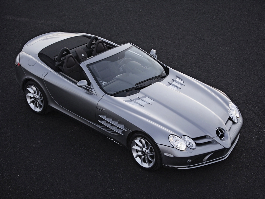 Авто обои Mercedes-Benz Mercedes-Benz SLR McLaren Roadster (2008)