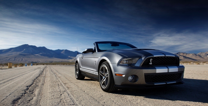 Авто обои Ford Ford Shelby GT500 Mustang 2010