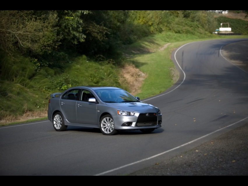 Авто обои Mitsubishi Mitsubishi Lancer RalliArt 2009