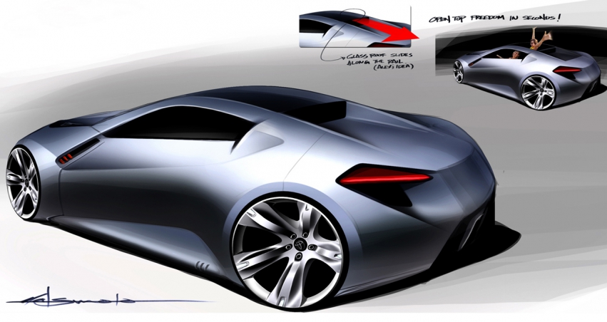 Авто обои Toyota Toyota FT-HS Concept 