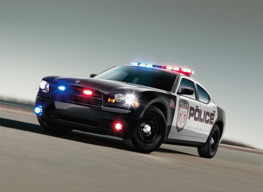 Авто обои Dodge Dodge Charger Cop Car 2009