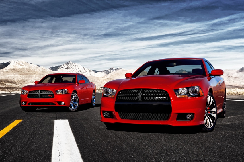 Авто обои Dodge Charger SRT8 2012