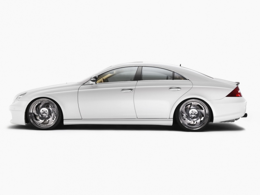 Авто обои Mercedes-Benz Wheelsandmore CLS White Label 2009