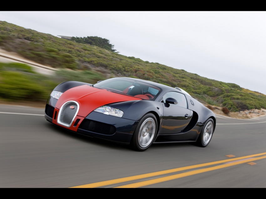 Авто обои Bugatti Bugatti Veyron Fbg par Hermes 2009