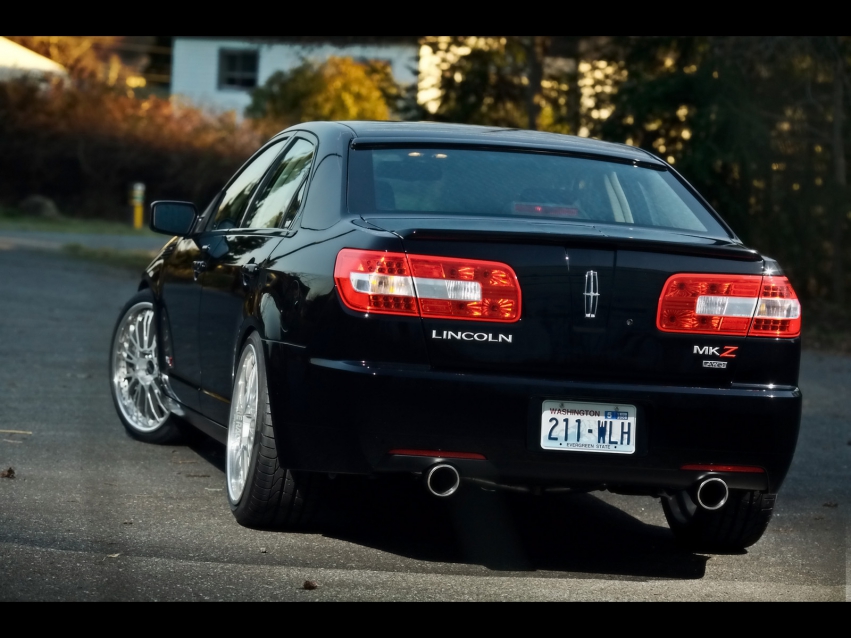 Авто обои Lincoln 2007 H&R Springs Lincoln MKZ Project