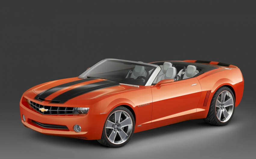 Авто обои Chevrolet Camaro Convertible Concept