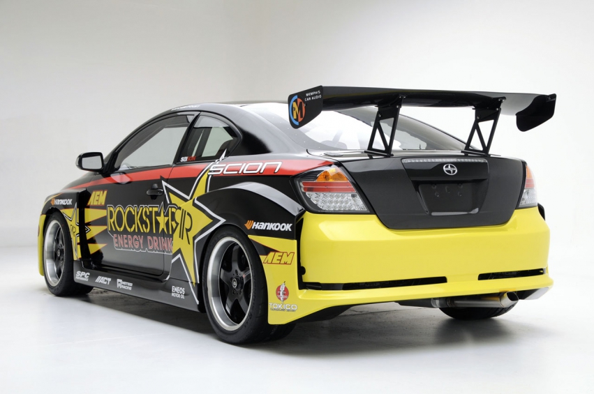 Авто обои Scion Formula D AEM/Rockstar tC 2009