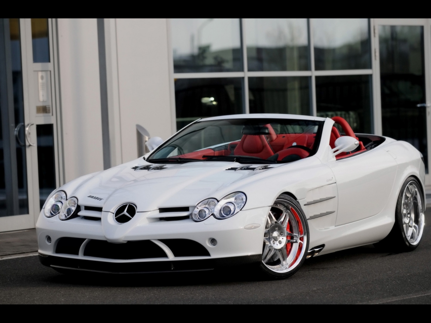 Авто обои Mercedes-Benz 2008 Brabus SLR McLaren Tender Package