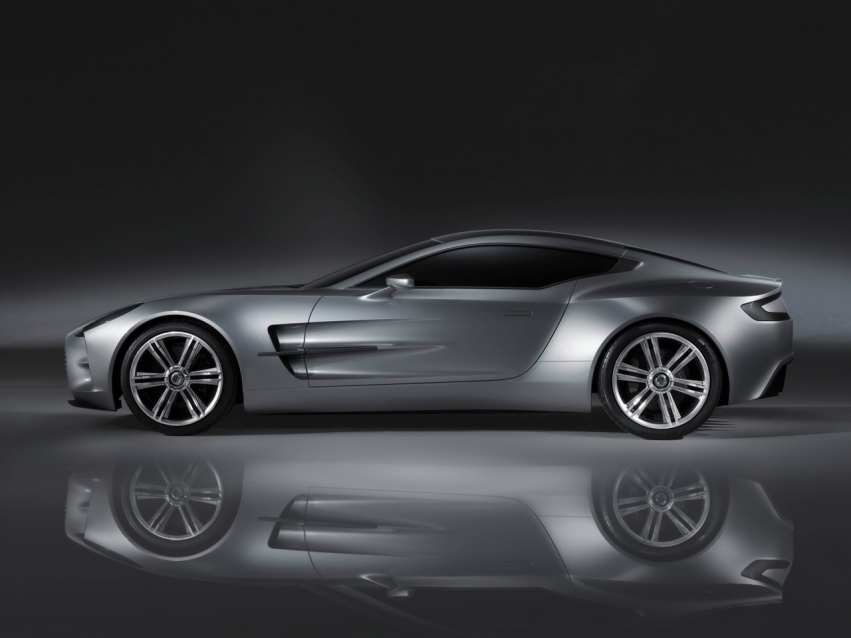 Авто обои Aston Martin  Aston Martin One-77 Leakage