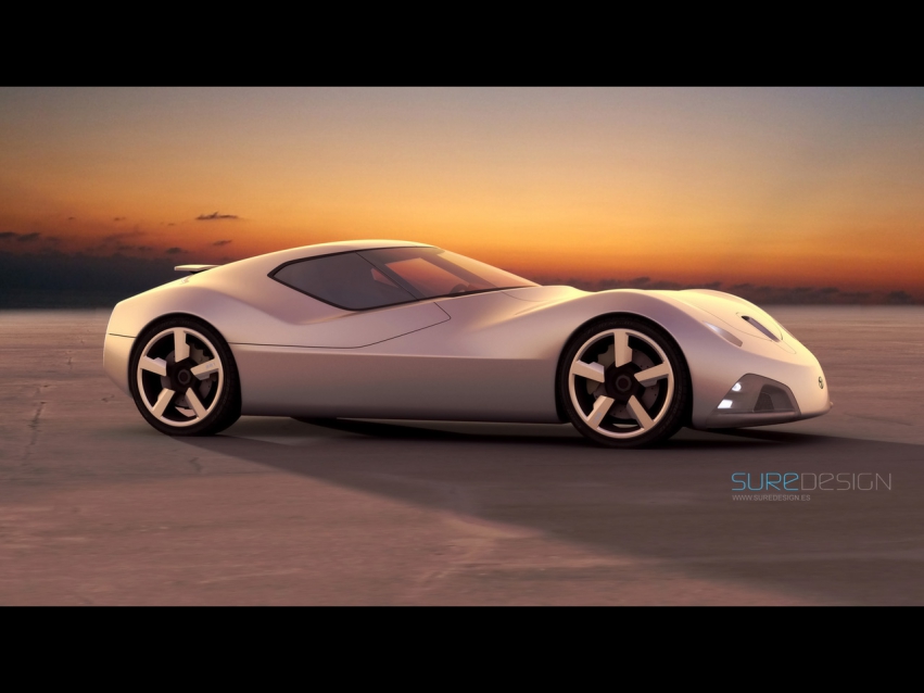 Авто обои Toyota 2007 Toyota 2000 SR Concept by SURE Design