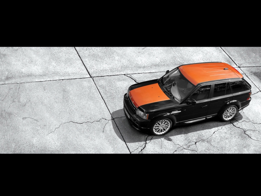 Авто обои Land Rover 2008 Project Kahn Range Rover Sport Vesuvius
