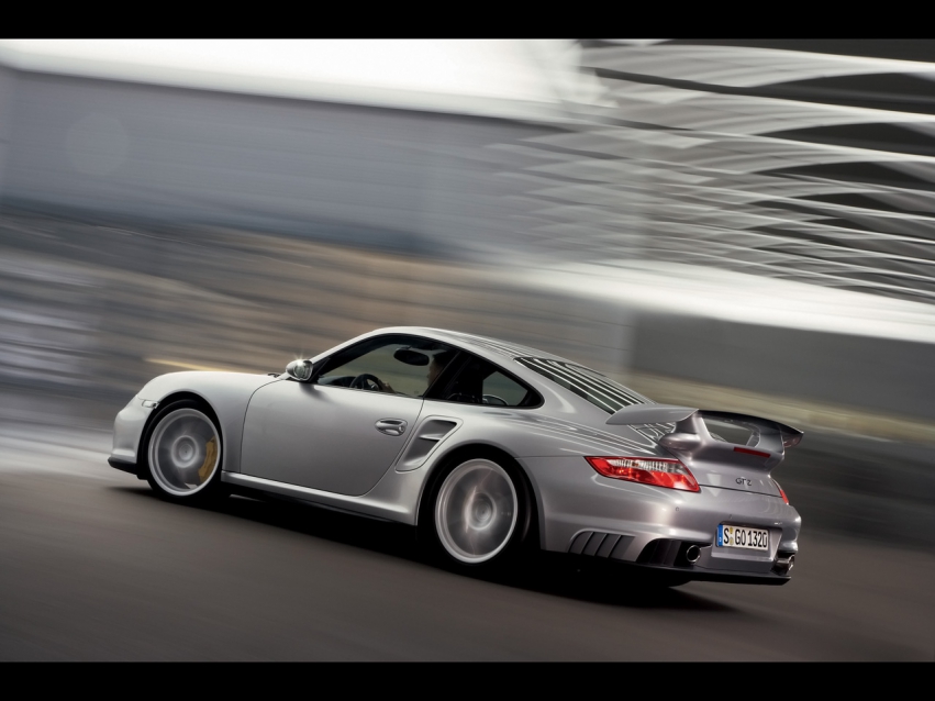 Авто обои Porsche 2008 Porsche 911 GT2