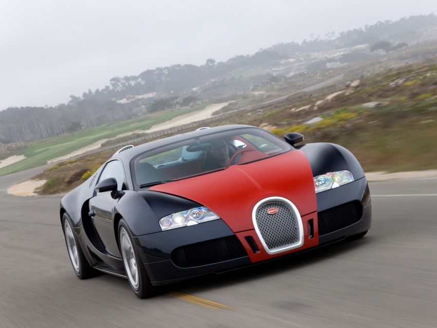 Авто обои Bugatti Bugatti Veyron Fbg par Hermes 2009